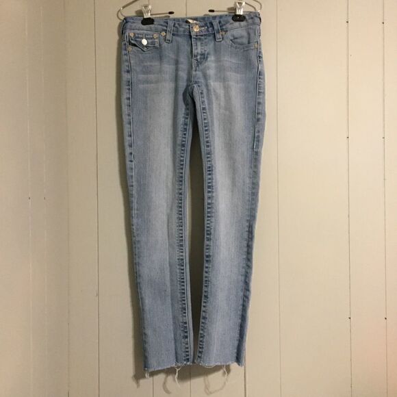 True Religion sequined straight raw hem - Picture 1 of 6